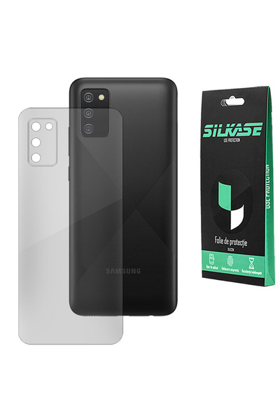 SILKASE Back cover for Samsung A02s, back protection, silicone