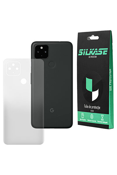 SILKASE Folie spate mata pentru Google Pixel 5a, protectie spate, silicon