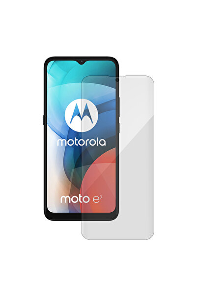 SILKASE Folie pentru Motorola Moto E7 Plus, protectie ecran, silicon