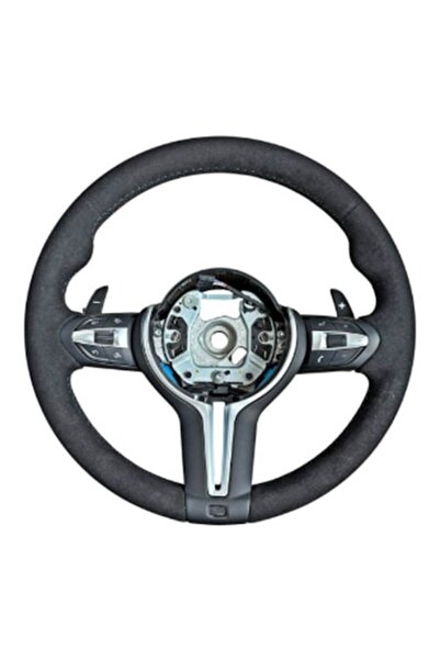 OMC Volan sport piele imitatie alcantara pentru modelele BMW Seria 5 F10, F11...