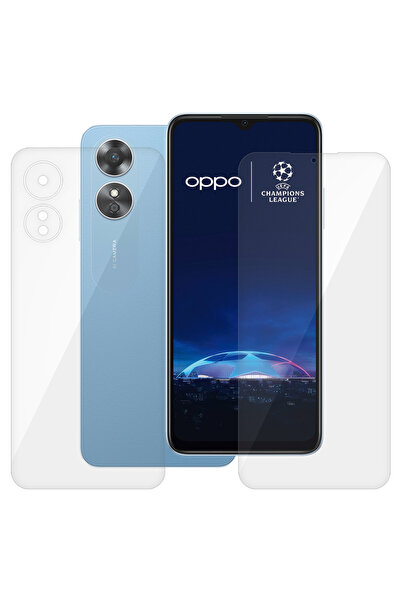 SILKASE Set 2 folii pentru OPPO A17, protectie telefon, silicon