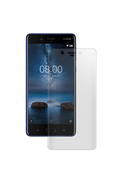 SILKASE Ματ μεμβράνη για Nokia 8, προστατευτικό οθόνης, σιλικόνη