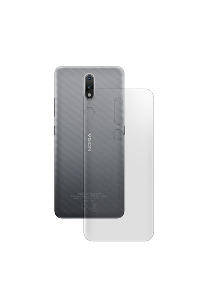 SILKASE Матов заден калъф за Nokia 2.4, защита на гърба, силиконов