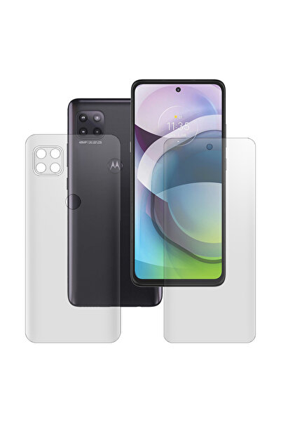 SILKASE Set of 2 matte films for Motorola Moto G 5G, phone protection, silicone