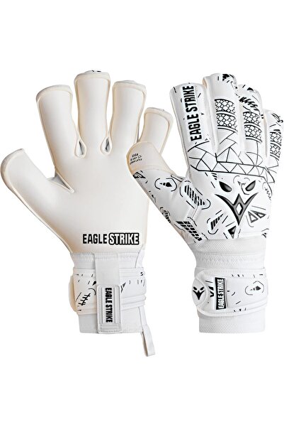 eagle strike Soccer Goalie Gloves - Fingers Protection, Sizes 5 to 11, 4mm Ge...