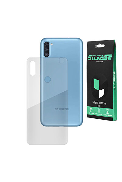 SILKASE Back cover for Samsung A11, back protection, silicone