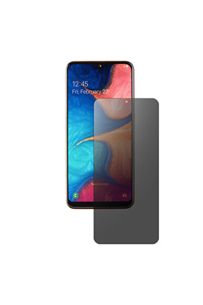 SILKASE Matte privacy film for Samsung A20e, screen protector, silicone