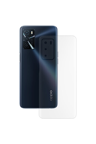 SILKASE Folie spate mata pentru Oppo A54s, protectie spate, silicon