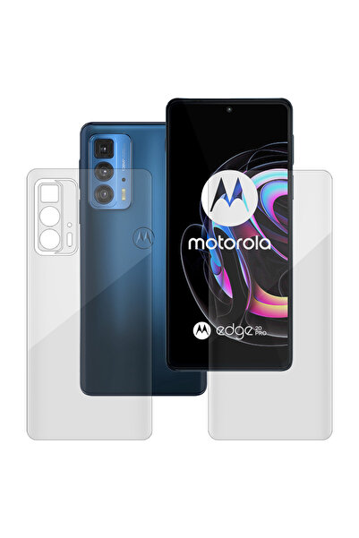 SILKASE Set of 2 foils for Motorola Edge 20 Pro, phone protection, silicone