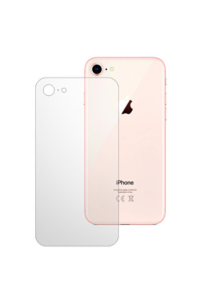 SILKASE Folie spate mata pentru Apple iPhone 7, protectie spate, silicon