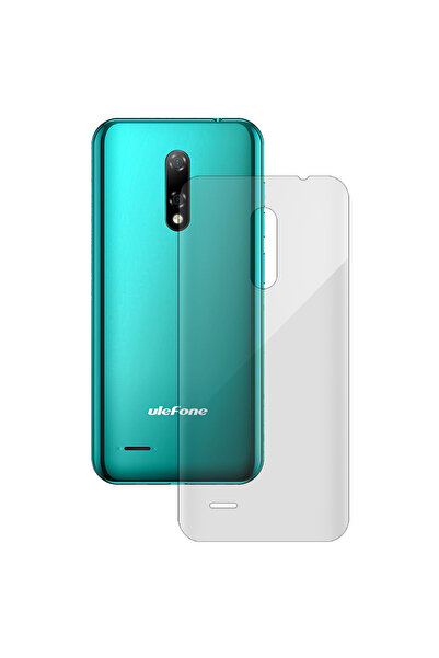 SILKASE Folie spate pentru Ulefone Note 8, protectie spate, silicon