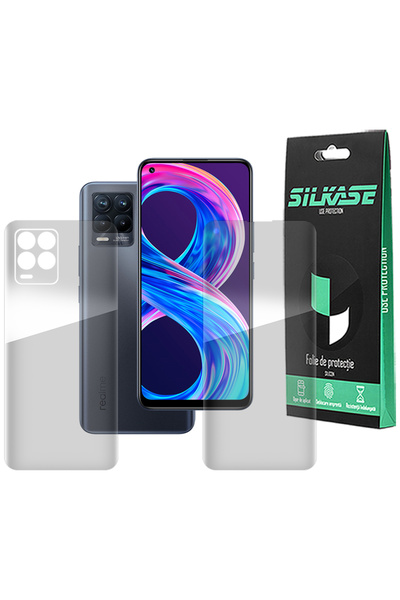 SILKASE Set 2 folii pentru Realme 8 Pro, protectie telefon, silicon