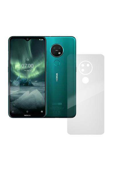 SILKASE Back cover for Nokia 7.3, back protection, silicone