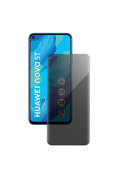 SILKASE Φιλμ ιδιωτικότητας για Huawei Nova 5T, προστατευτικό οθόνης, σιλικόνης