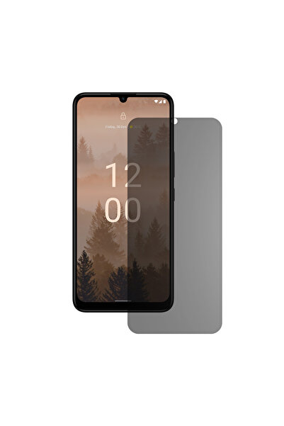 SILKASE Privacy matte foil for Nokia C31, screen protector, silicone