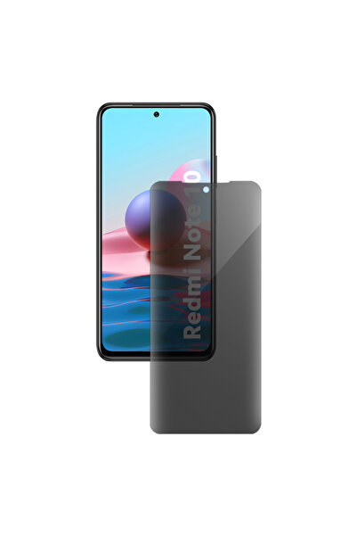 SILKASE Folie privacy pentru Xiaomi Redmi Note 10 Pro, protectie ecran, silicon