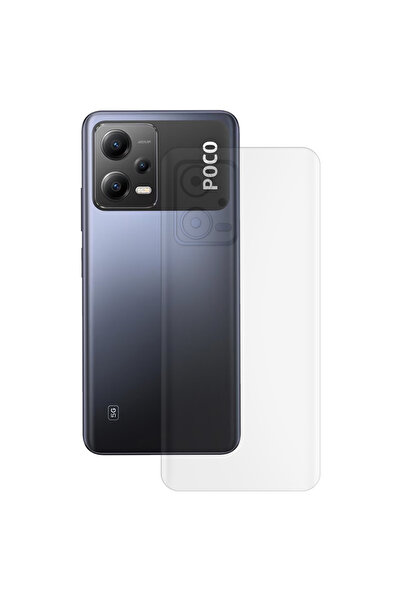 SILKASE Ματ μεμβράνη πλάτης για Xiaomi Poco X5, προστασία πλάτης, σιλικόνη