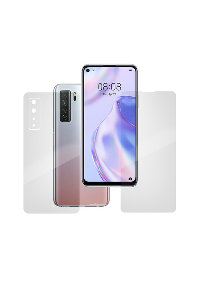 SILKASE Комплект от 2 защитни фолиа за Huawei P40 lite 5G, силиконови