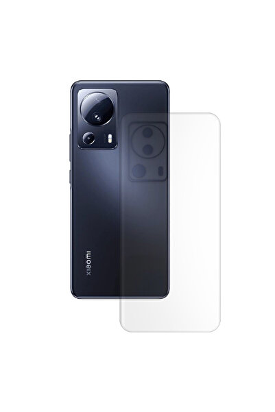 SILKASE Folie spate mata pentru Xiaomi 13 Lite, protectie spate, silicon