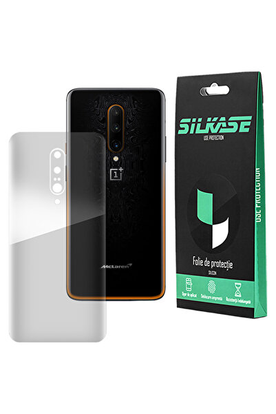 SILKASE Folie spate pentru OnePlus 7T Pro, protectie spate, silicon