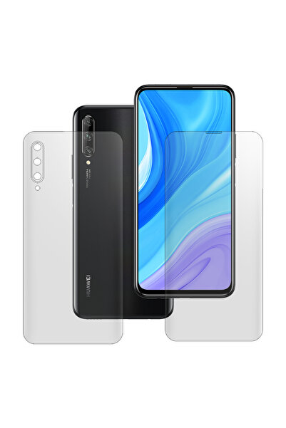 SILKASE Set 2 folii mate pentru Huawei P Smart Pro, protectie telefon, silicon