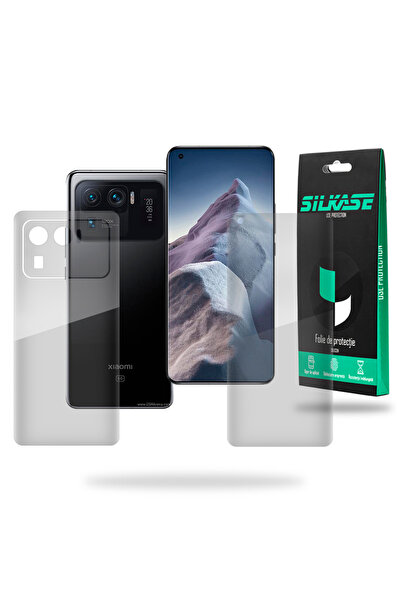 SILKASE Set of 2 foils for Xiaomi Mi 11 Ultra, phone protection, silicone