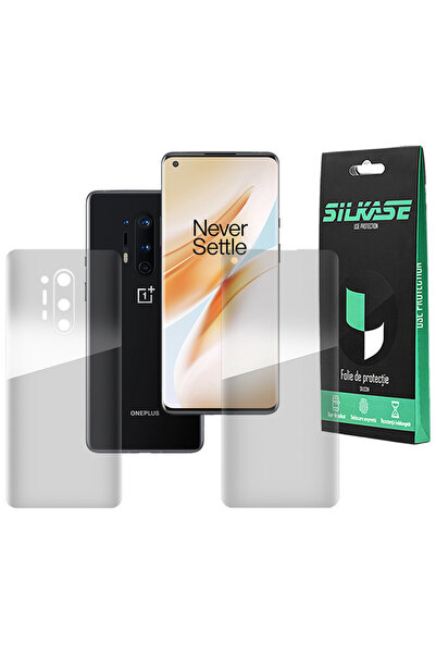 SILKASE Set 2 folii pentru OnePlus 8 Pro, protectie telefon, silicon