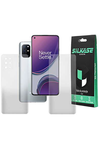 SILKASE Set 2 folii mate pentru OnePlus 8T, protectie telefon, silicon