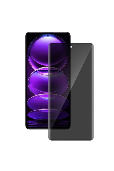 SILKASE Folie privacy pentru Xiaomi Redmi Note 12 Pro, protectie ecran, silicon