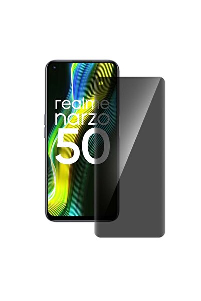 SILKASE Φιλμ ιδιωτικότητας για Realme Narzo 50, προστατευτικό οθόνης, σιλικόνης