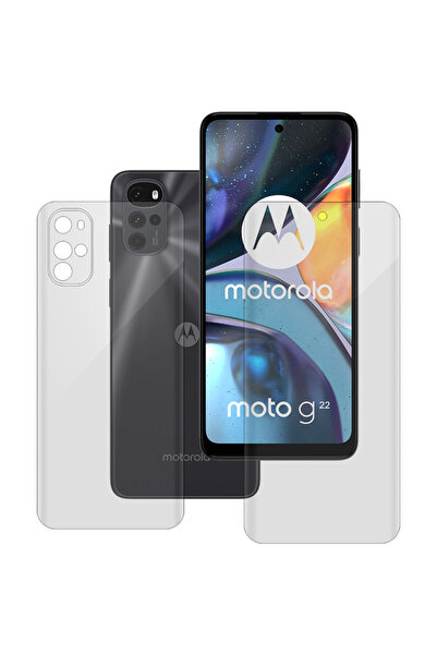 SILKASE Set 2 folii pentru Motorola Moto G22, protectie telefon, silicon