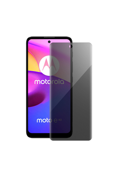 SILKASE Φιλμ ιδιωτικότητας για Motorola Moto E40, προστατευτικό οθόνης, σιλικ...