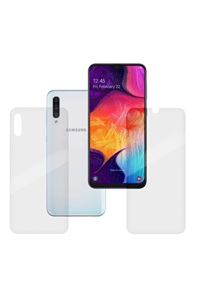 SILKASE Set of 2 foils for Samsung A70, phone protection, silicone