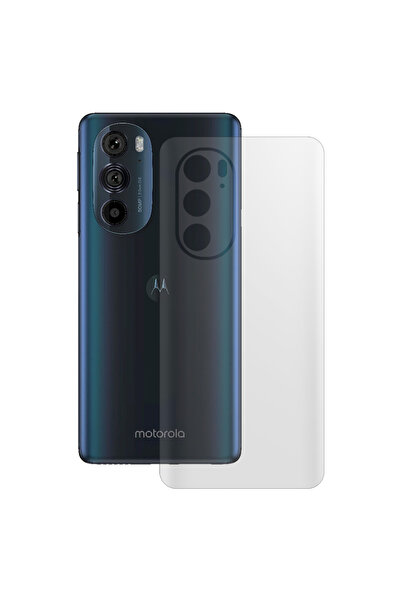 SILKASE Folie spate mata pentru Motorola Edge 30 Pro, protectie silicon