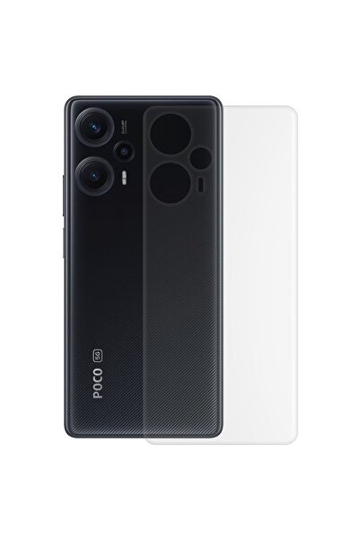 SILKASE Ματ μεμβράνη πλάτης για Xiaomi Poco F5, προστασία πλάτης από σιλικόνη