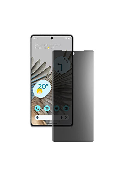 SILKASE Folie privacy mata pentru Google Pixel 7 Pro, protectie ecran, silicon