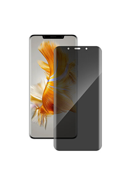 SILKASE Folie privacy pentru Huawei Mate 50 Pro, protectie ecran, silicon