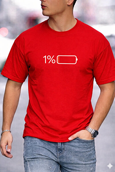 VODEXA Tricou oversize unisex 1% imprimat, 100% bumbac, croială confortabilă