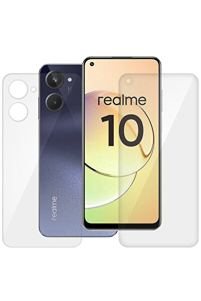 SILKASE Σετ 2 φιλμ προστασίας για Realme 10, προστασία τηλεφώνου, σιλικόνης
