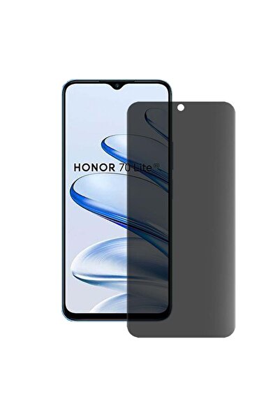 SILKASE Matte privacy film for Honor 70 Lite, screen protector, silicone
