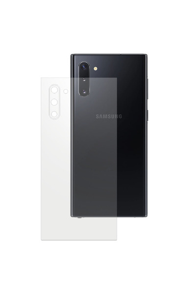 SILKASE Ματ μεμβράνη πλάτης για Samsung Note 10, προστασία πλάτης, σιλικόνης