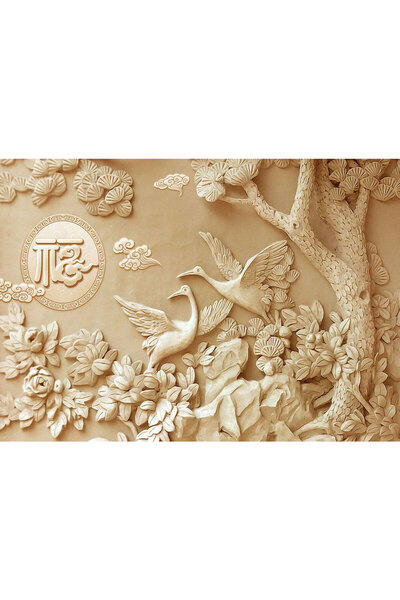 VIODESIGN Fototapet 3D, Peisaj in Relief, autoadeziv, multicolor, 200x300 cm ...