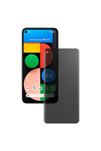 SILKASE Folie privacy mata pentru Google Pixel 4a, protectie ecran, silicon