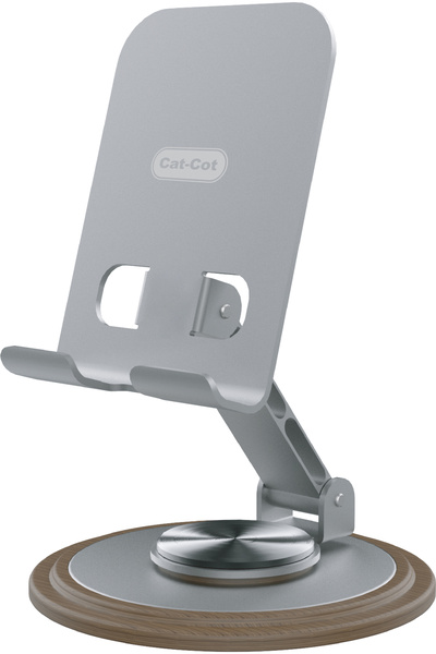 Cat - Cot كات-كوت 360 °   حامل هاتف محمول قابل للطي والدوران |   معدن خفيف ال...