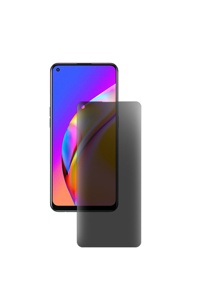 SILKASE Matte privacy film for Oppo A94 5G, screen protector, silicone