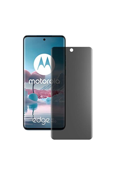 SILKASE Folie privacy mata pentru Motorola Edge 40 Neo, protectie ecran, silicon
