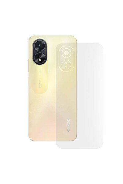 SILKASE Matte back film for Oppo A38, back protection, silicone