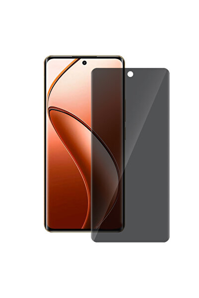 SILKASE Folie privacy pentru Realme 12 Pro Plus, protectie ecran, silicon