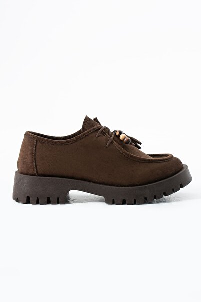 Siena Shoes Sensio Γυναικεία Αξεσουάρ Loafer Καφέ Σουέντ