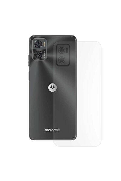 SILKASE Folie spate mata pentru Motorola Moto E22i, protectie spate, silicon
